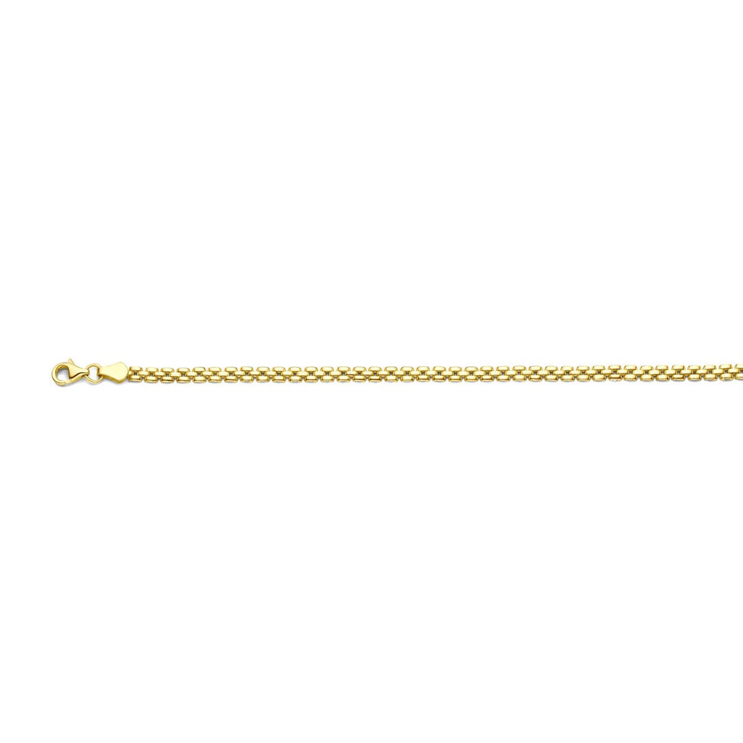 Gouden panter armband – 14k, 3 mm