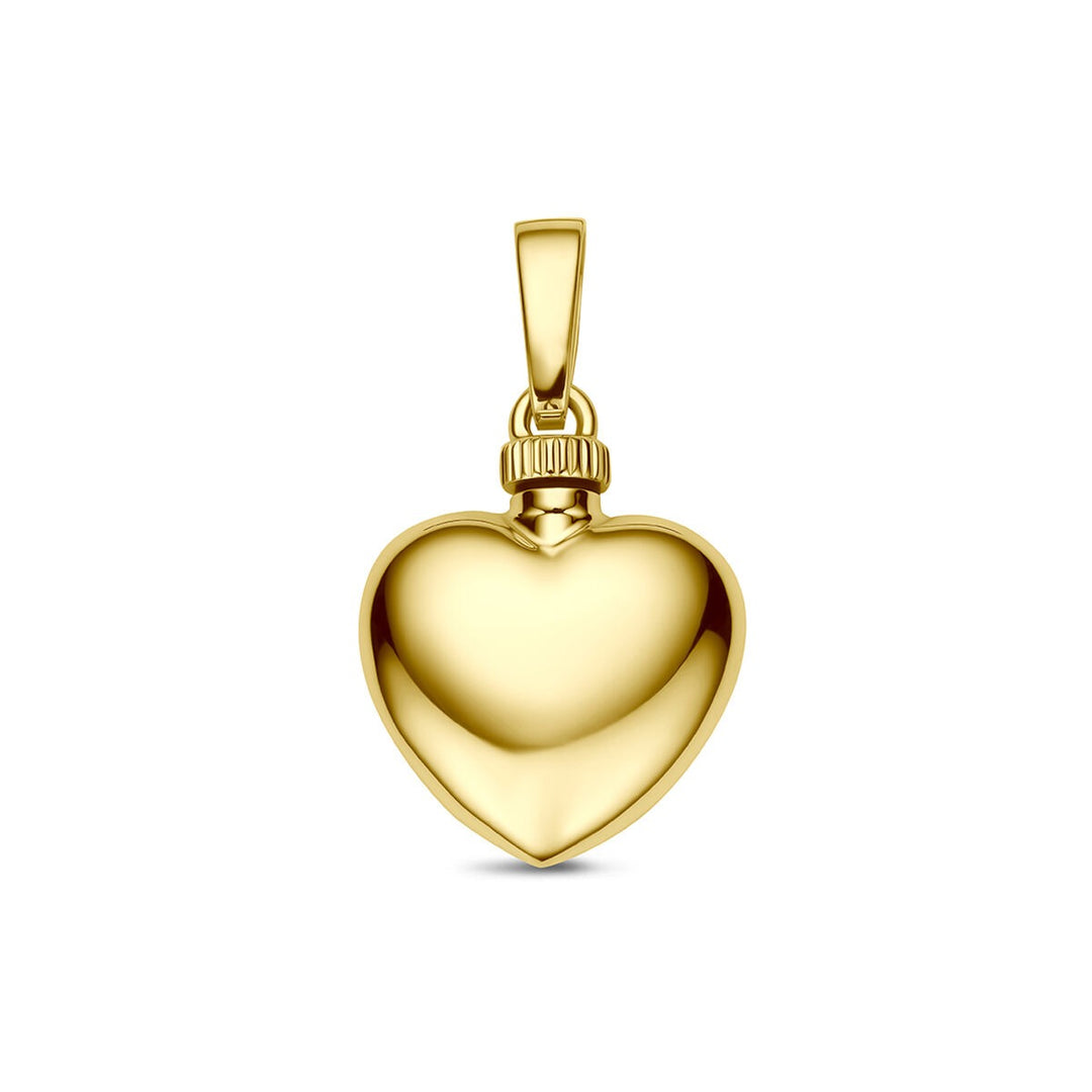 9k Geelgouden hart urnhanger