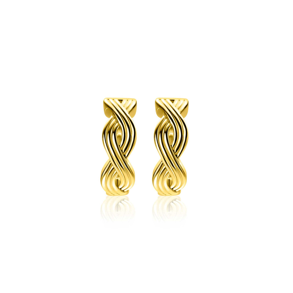 Zinzi Pendientes Plata chapado en oro ZIO2684