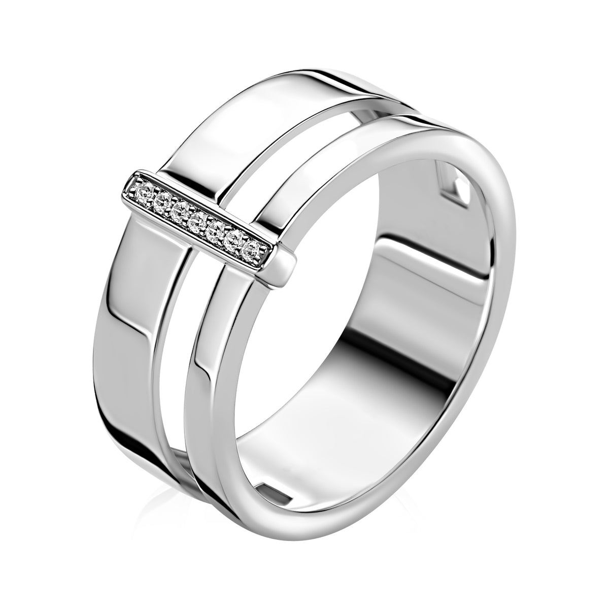 Anillo Zinzi Plata ZIR2728