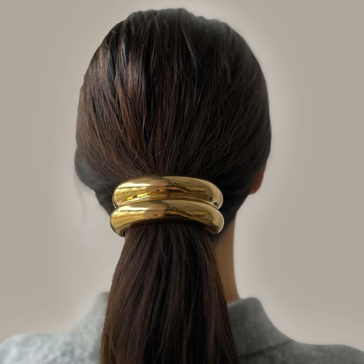 Cuff de pelo de acero con ion plating – 76 mm