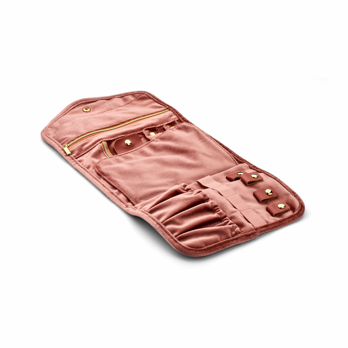 Caja de joyería rosa - elegante y práctica
