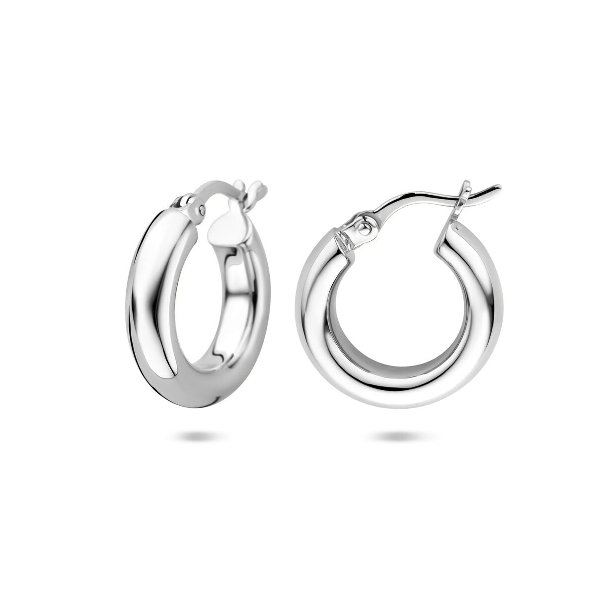 Aros de plata 925 rodiados – 17 mm