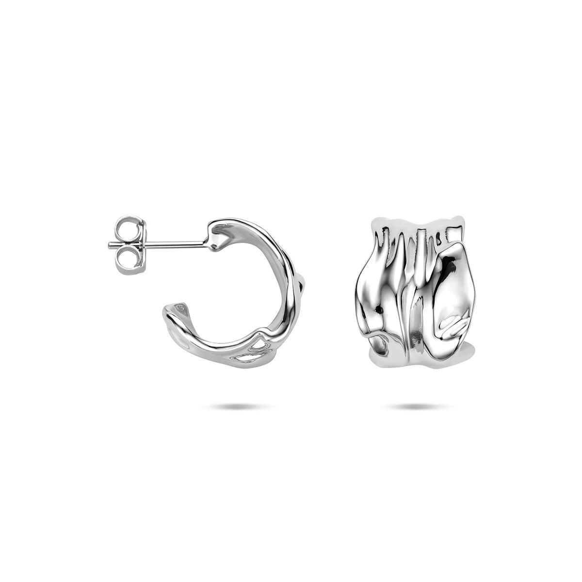 Aros de plata - plata de ley 925 rodiada