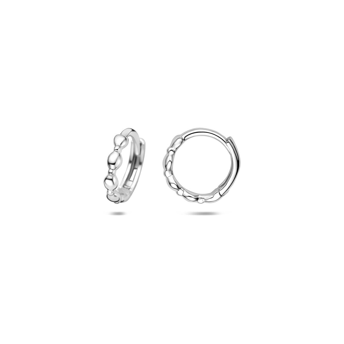 Aros de plata 925 rodiados