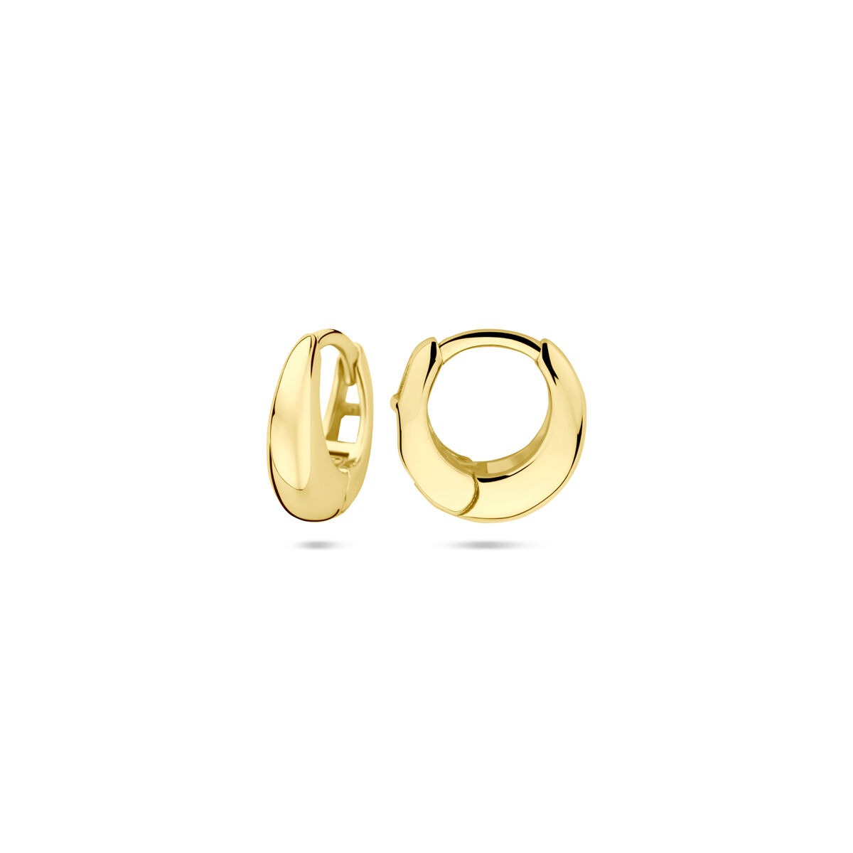 aros chapados en oro de plata para de mujer
