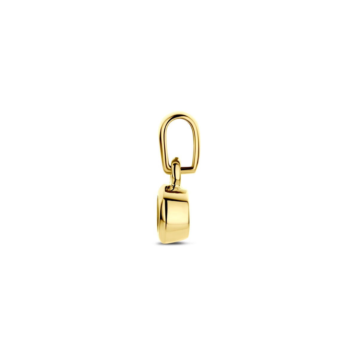 colgante de oro amarillo con circonitas – 11 mm