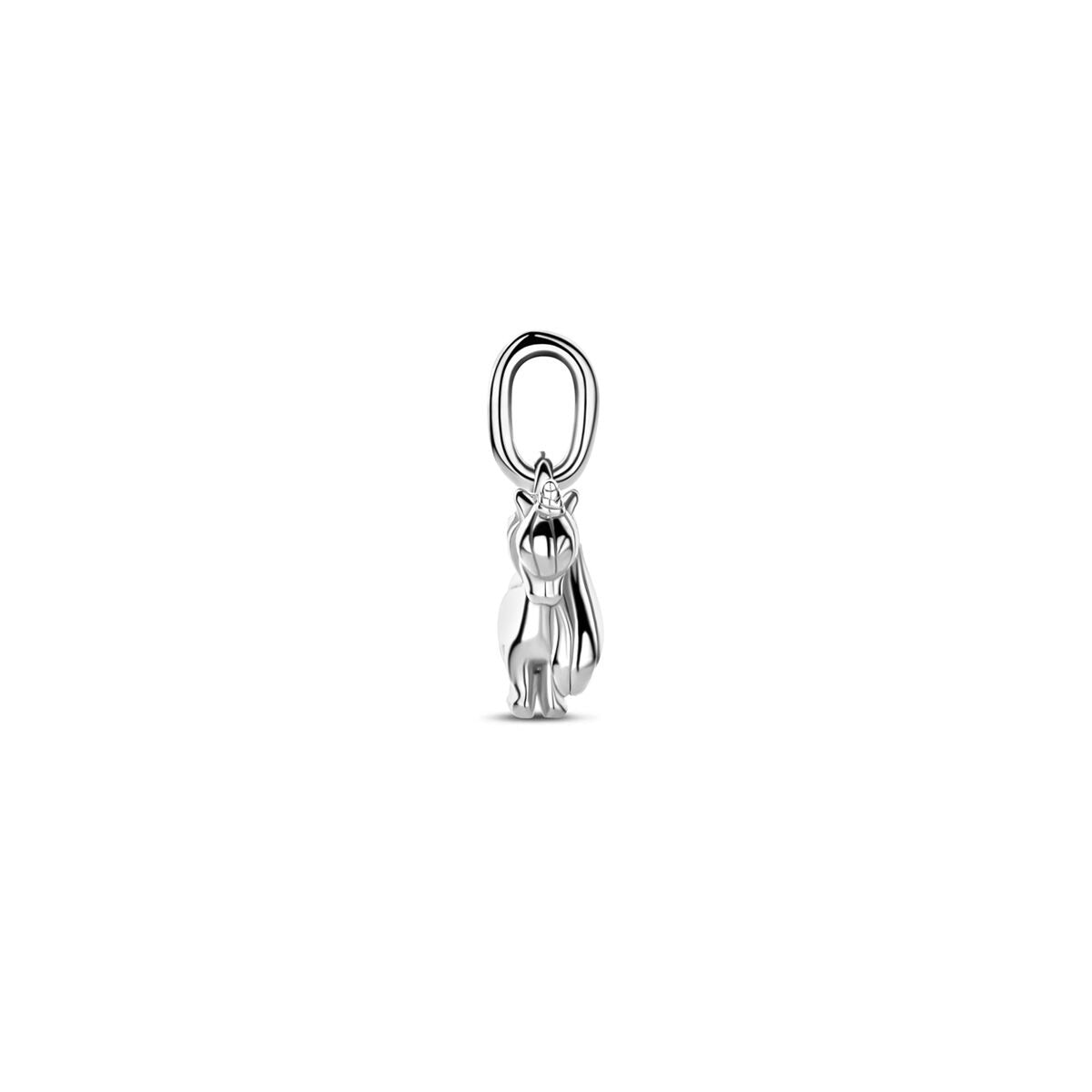 Colgante infantil unicornio – rodiado plata 925 12 mm