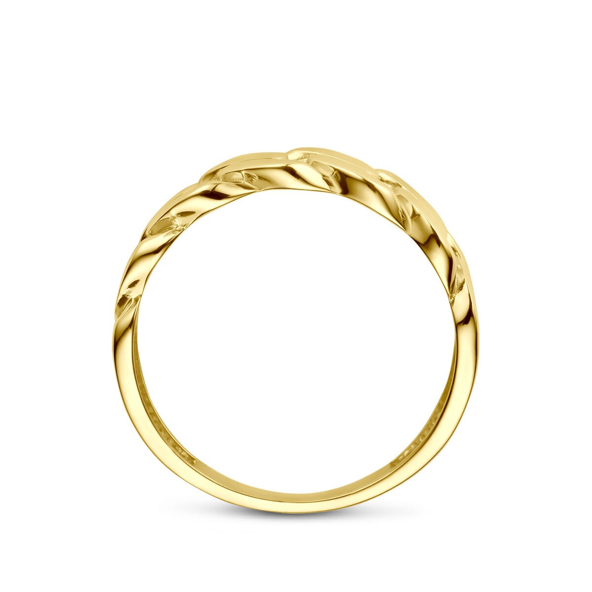 Anillo de oro 14k de mujer – 5.5 mm de ancho