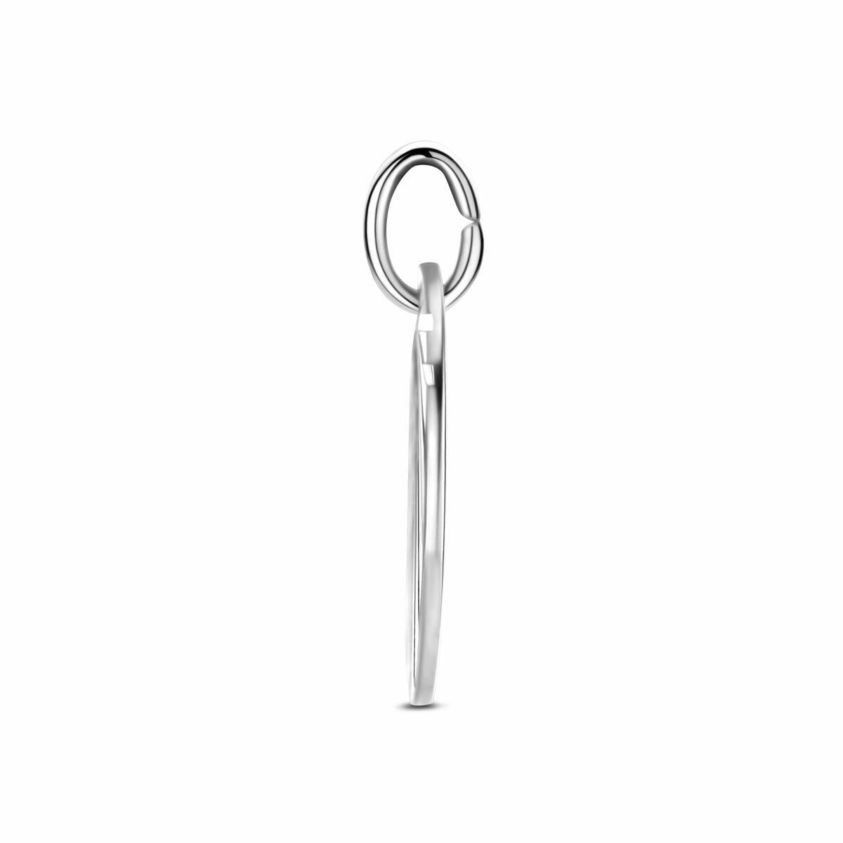 Colgante de plata 925 rodiado – 17 mm