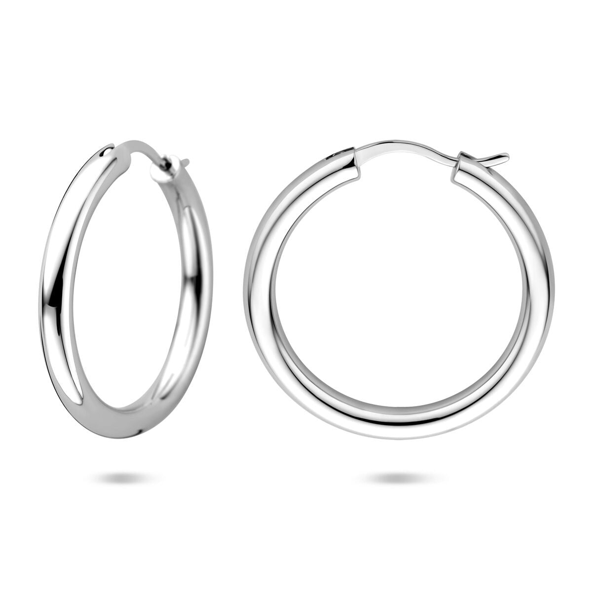 Aros de plata 925 rodiados – 26,5 mm