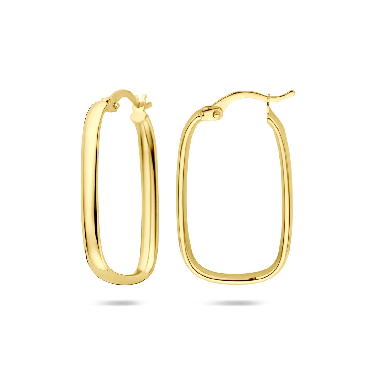 Aros de oro amarillo de 14k