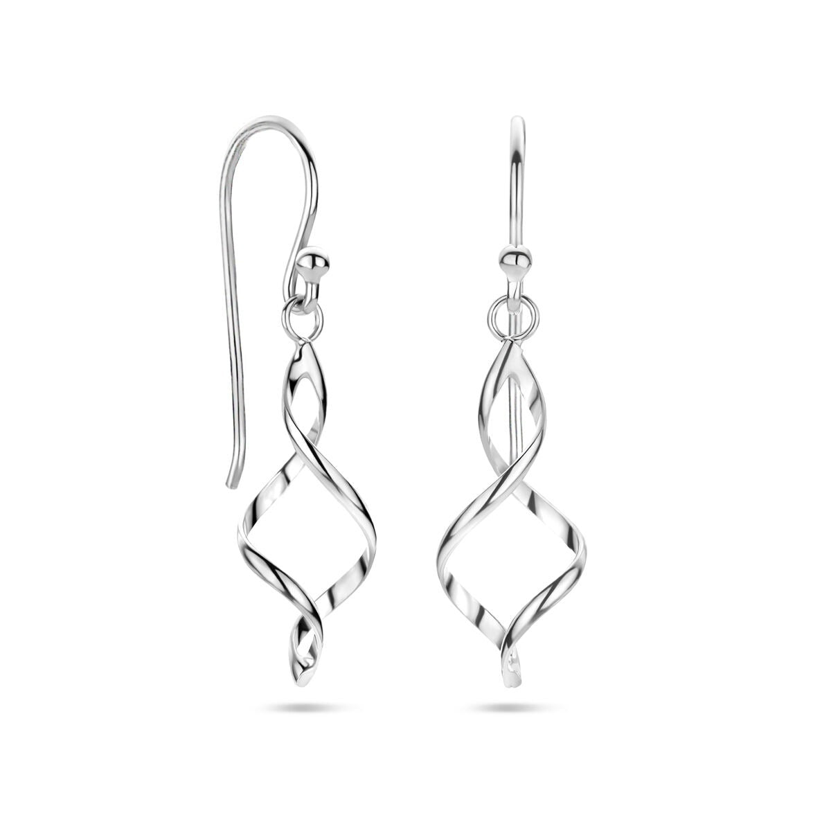 Pendientes de plata – rodiados 925