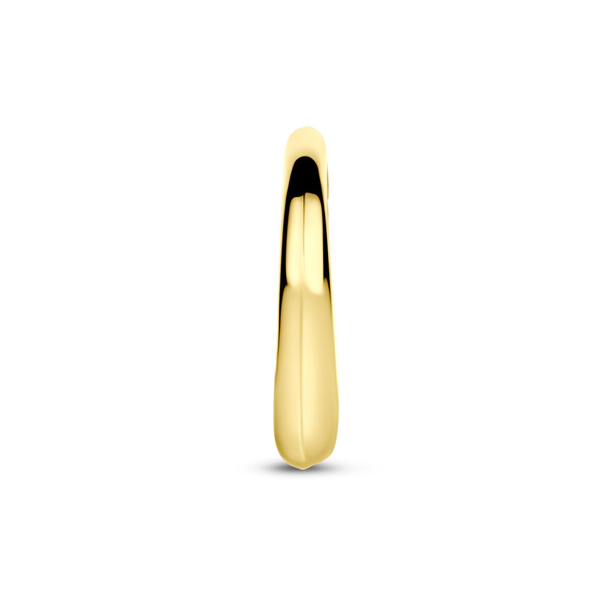 colgante de corazones de oro amarillo de mujer