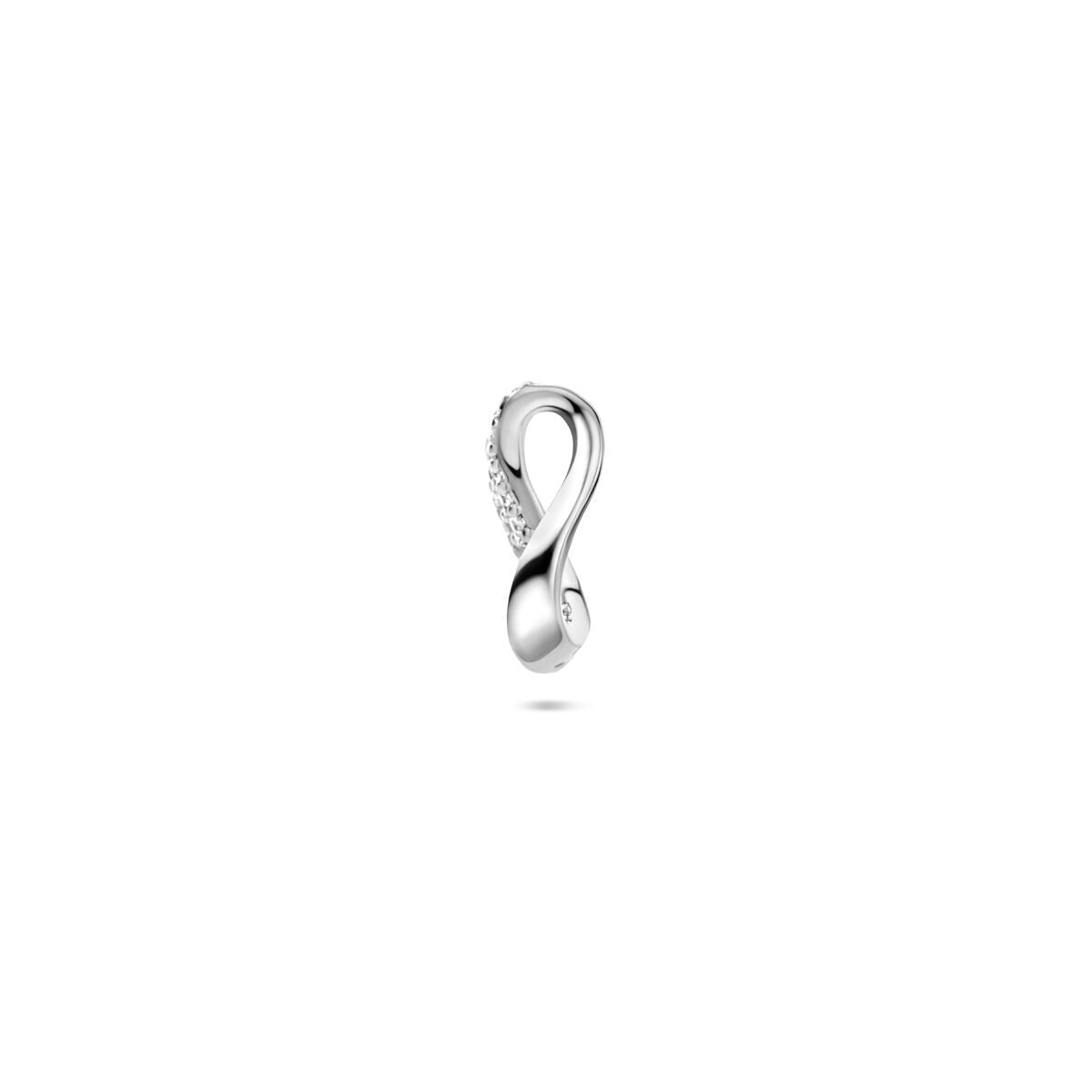 Colgante de plata 925 rodiada con circonitas