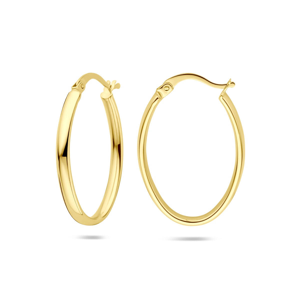 Aros de oro amarillo de 14k