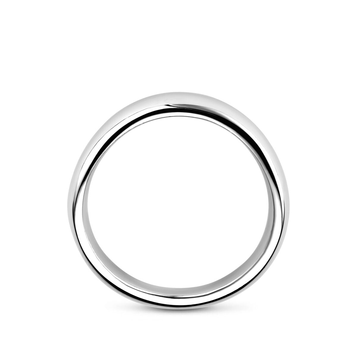 Anillo de mujer de plata - rodiado