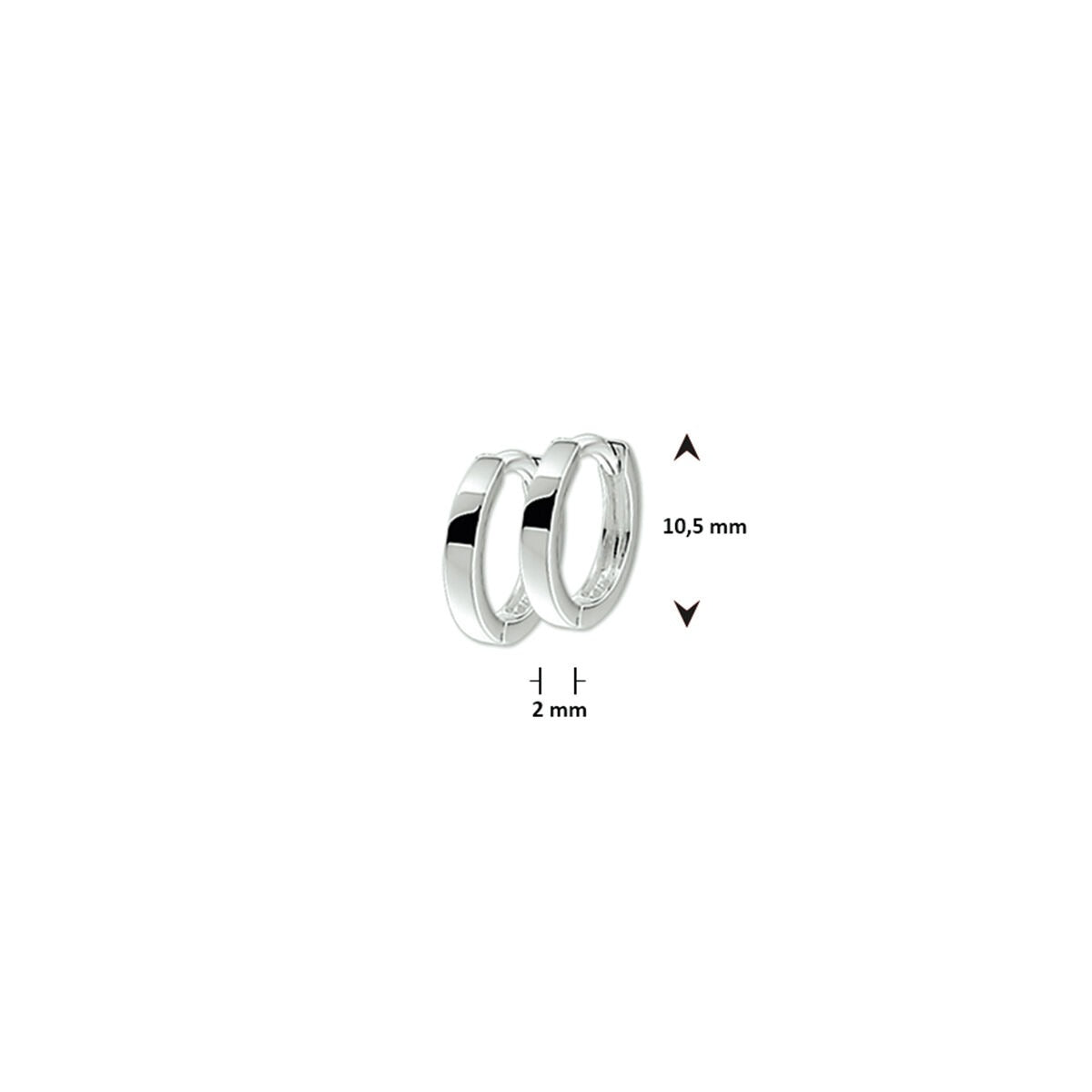 Aros de plata 925 de mujer