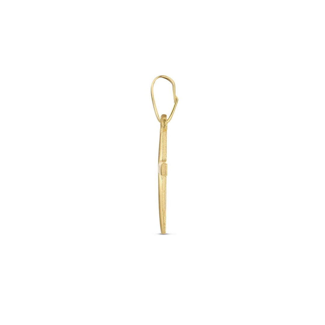 14k geelgouden kruis hanger – tijdloos symbool van geloof