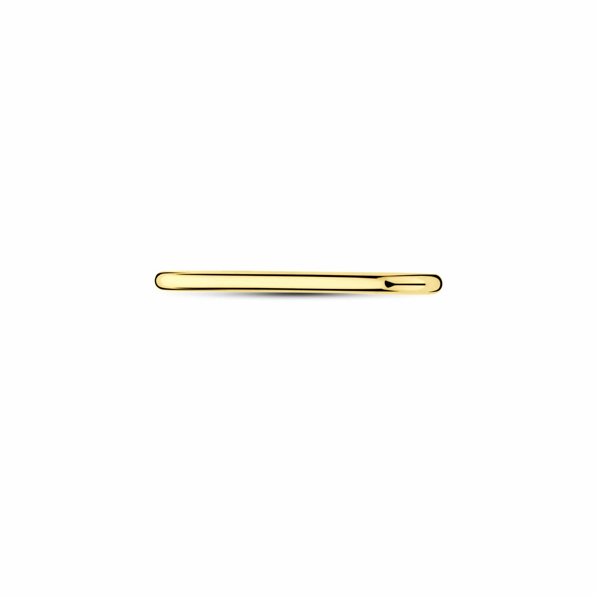 Elemento de eslabón en oro amarillo de 14k para cordón