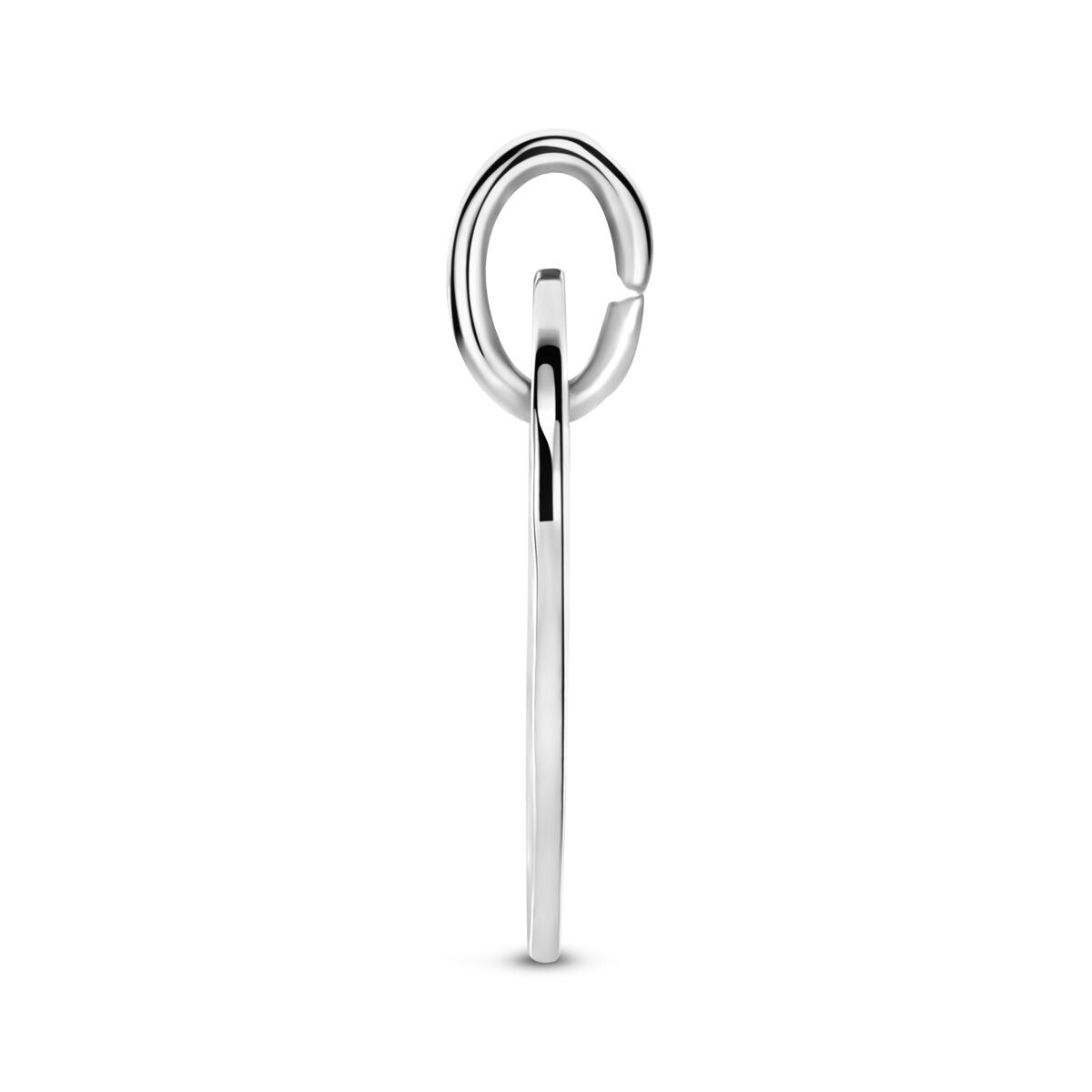 Colgante de plata en forma de corazón - personal y refinado