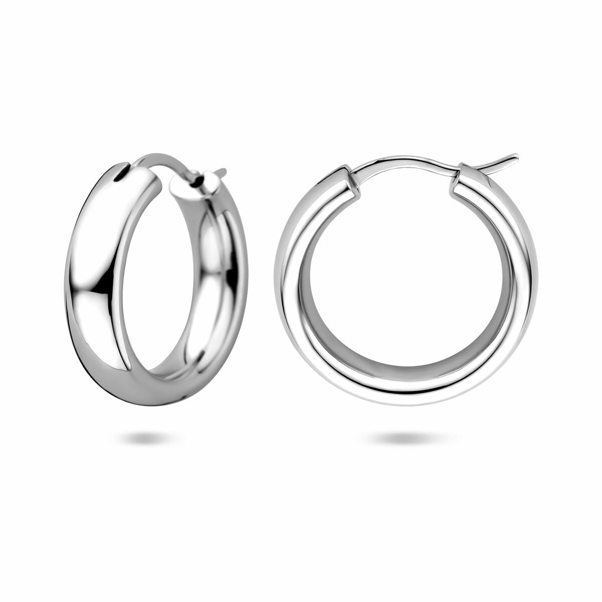 Aros de plata 925 rodiados – 20 mm
