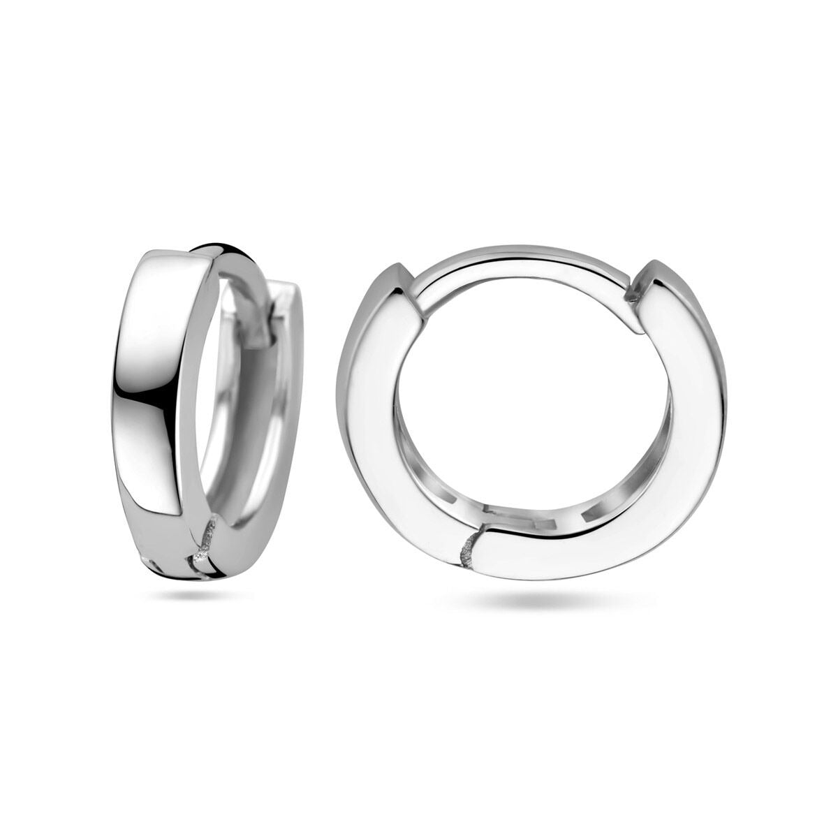 aros planos 2,5 mm plata rodiado