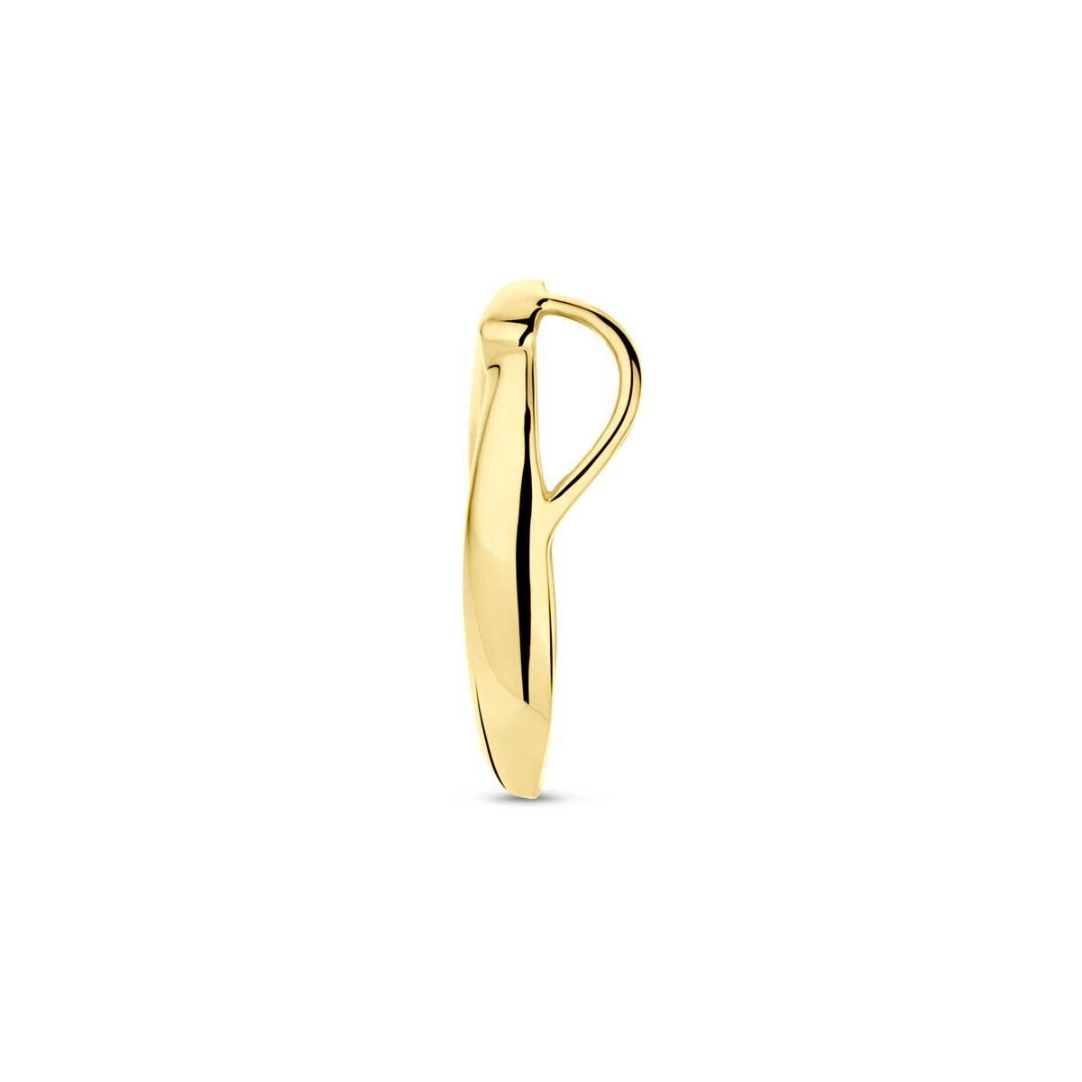 colgante de oro amarillo con circonitas – 15 mm