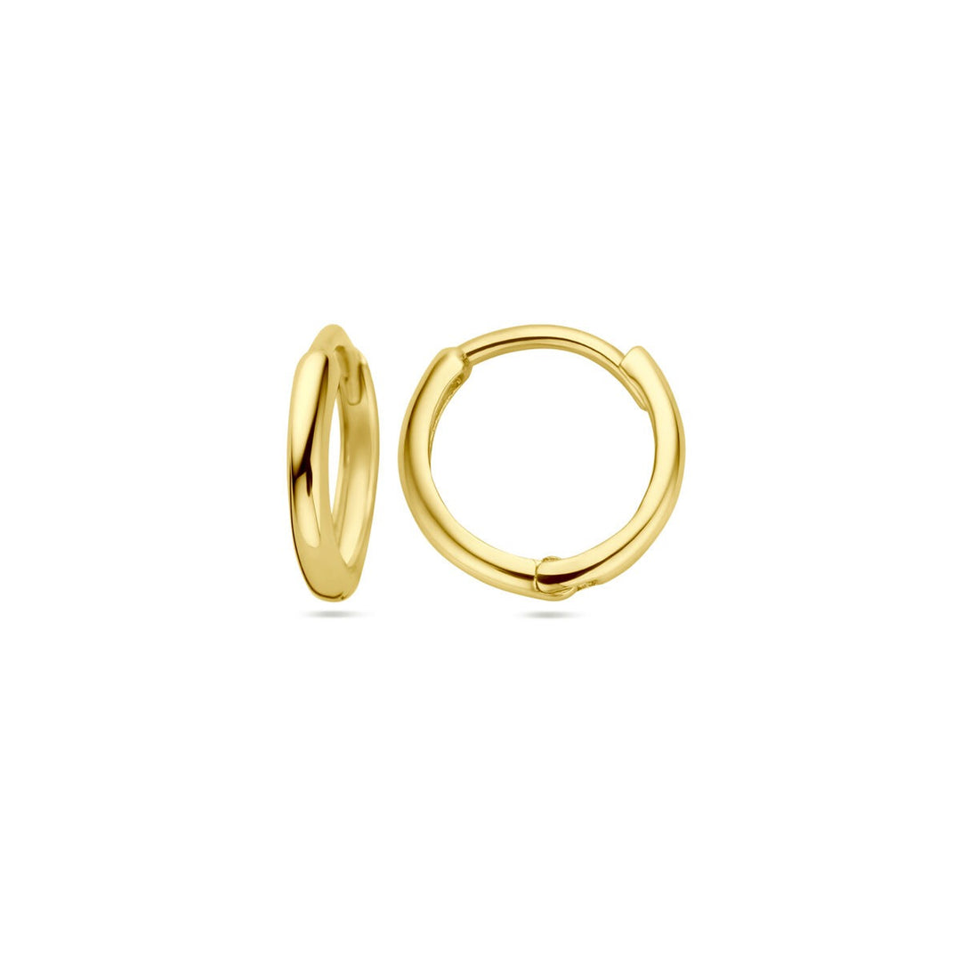 14k Geelgouden Klapoorringen voor Kinderen – 1.5mm