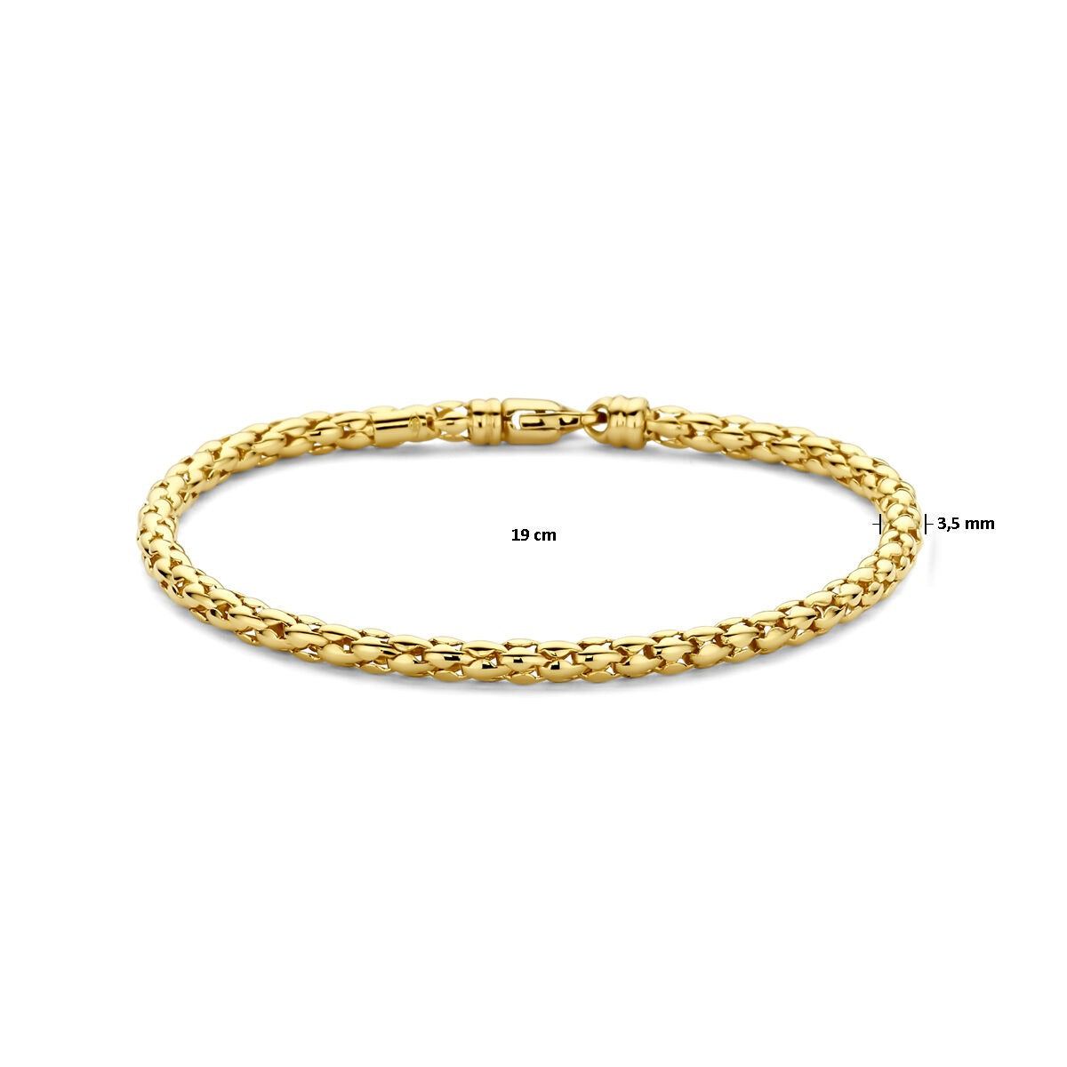 Pulsera de mujer de oro – pulsera de eslabones de 14k