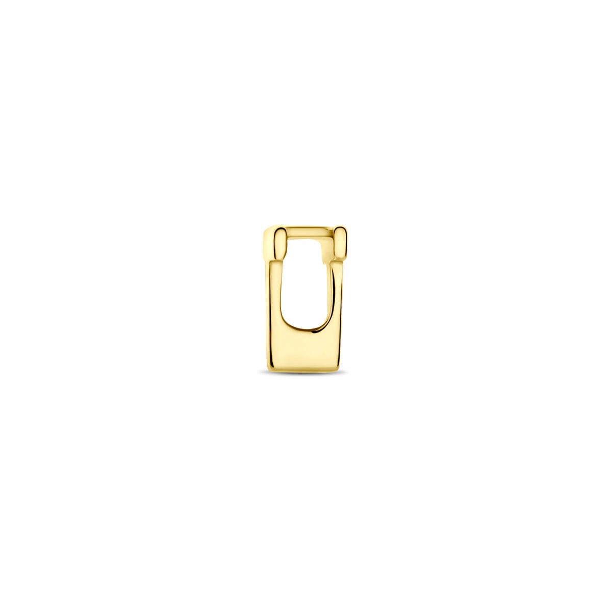 colgante de oro amarillo con inicial