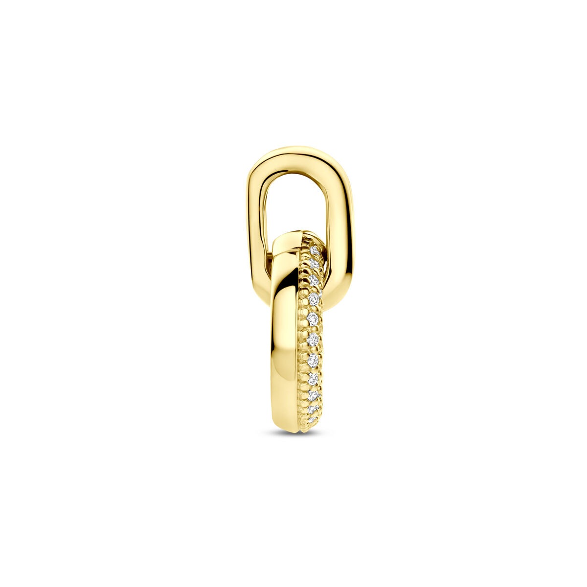 colgante de mujer en oro amarillo de 14k con diamante – 0.19ct