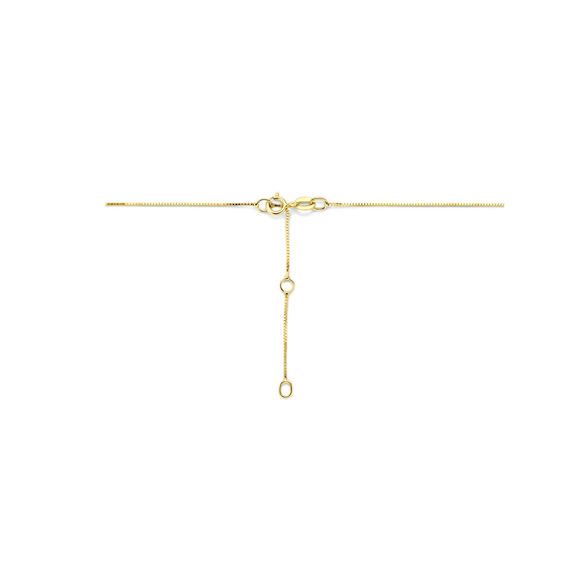 collar de perlas de oro amarillo de mujer