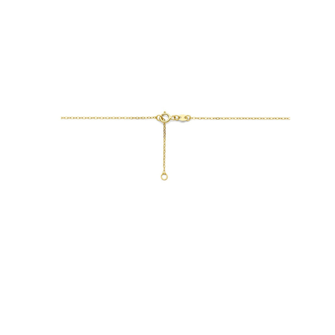 14k Geelgouden Collier met Hartje