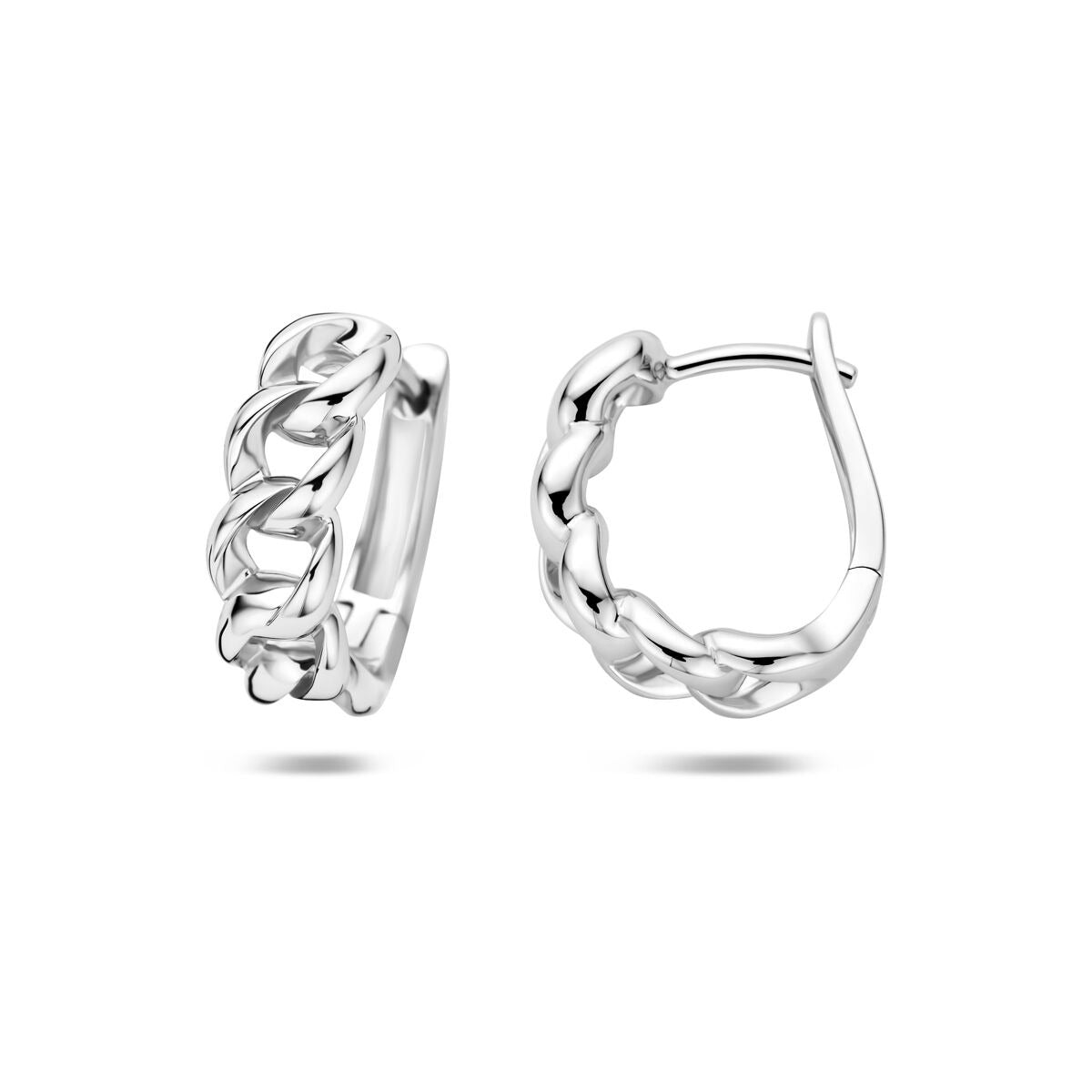 Aros de plata - rodiados 925