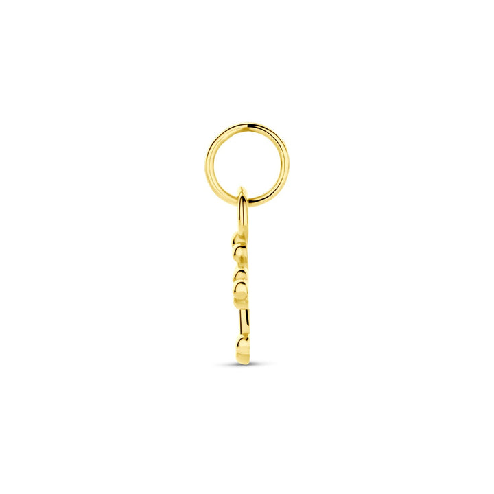 14k geelgouden hanger in de vorm van een kruis