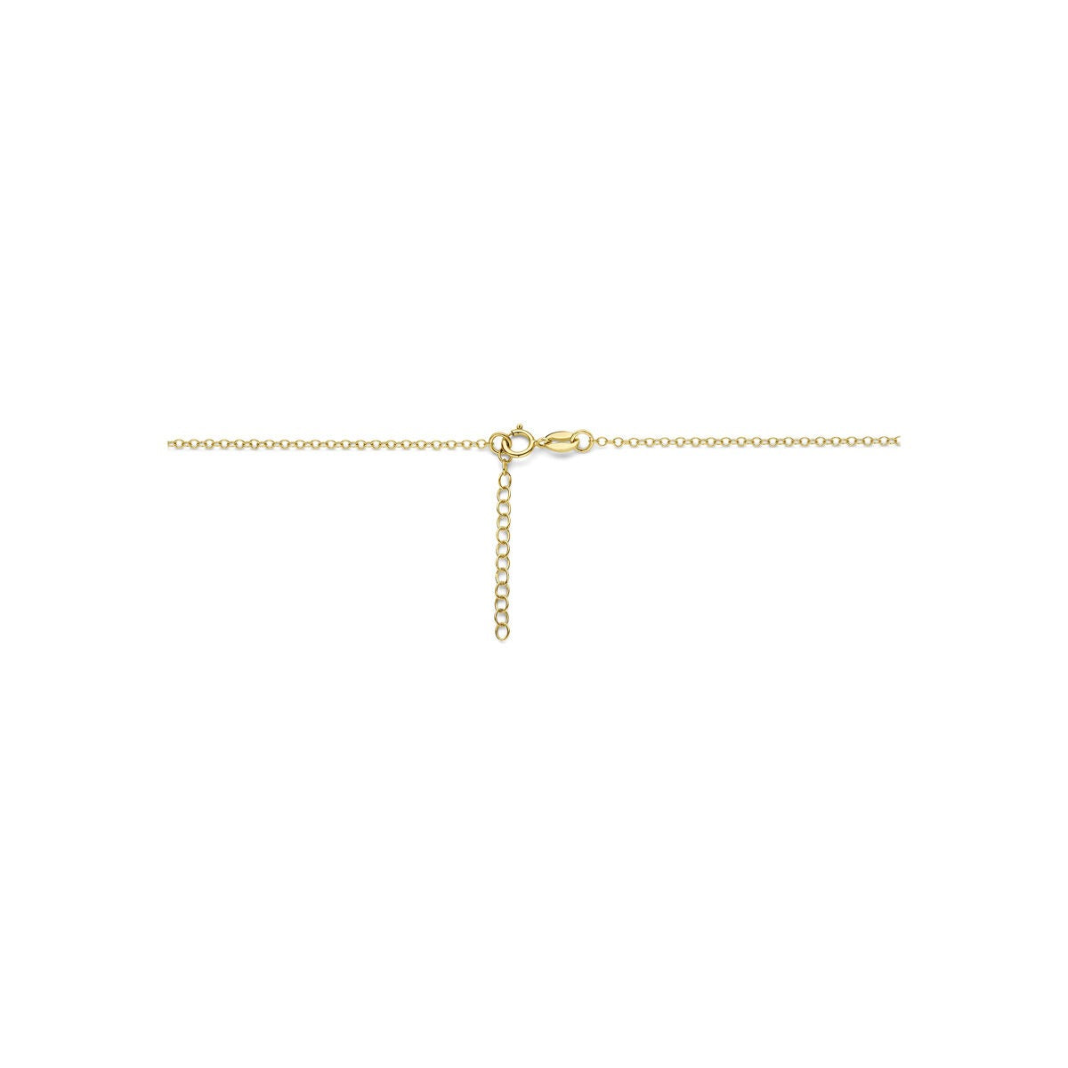 collar y de oro amarillo de 14k