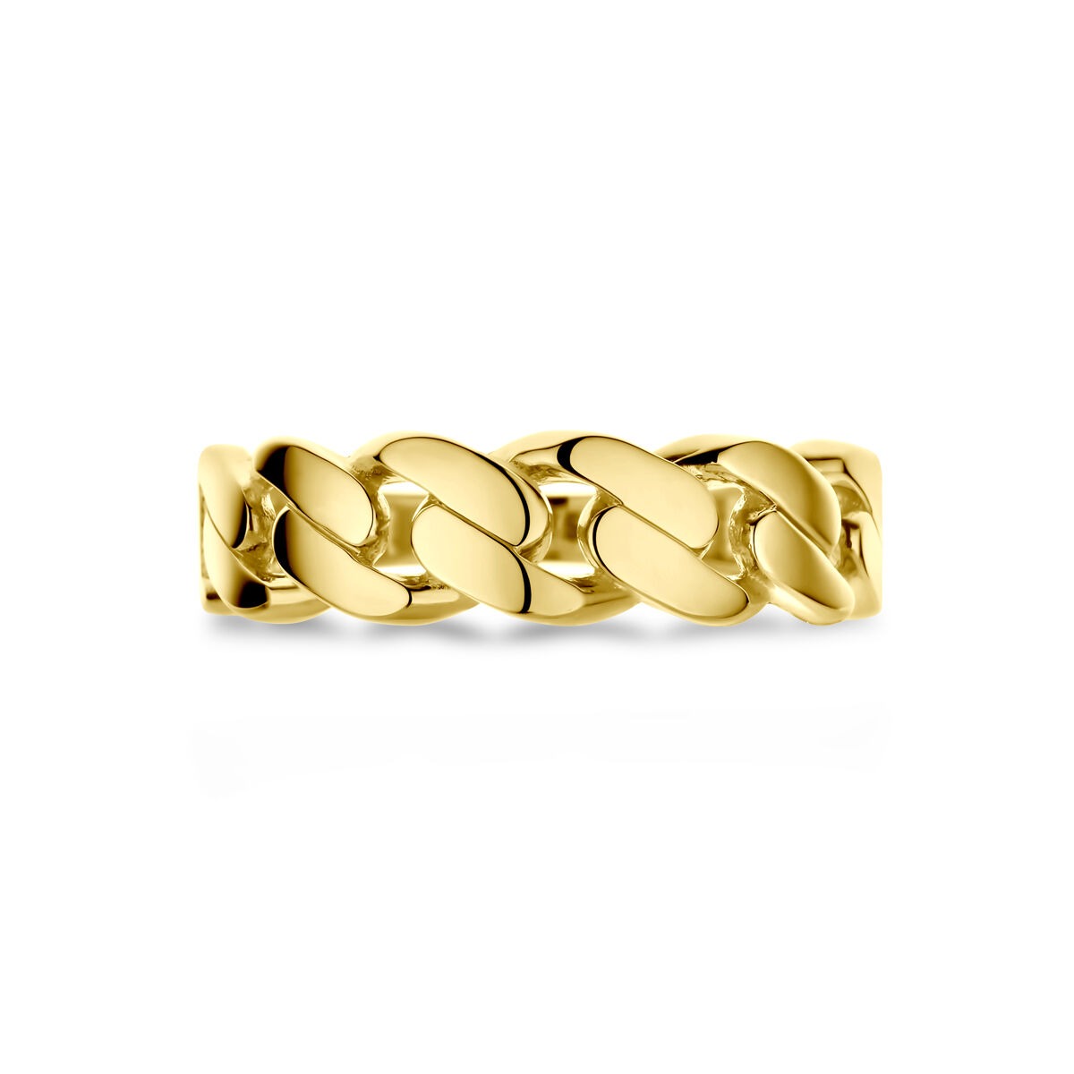 Anillo de oro 14k de mujer – 5.5 mm de ancho