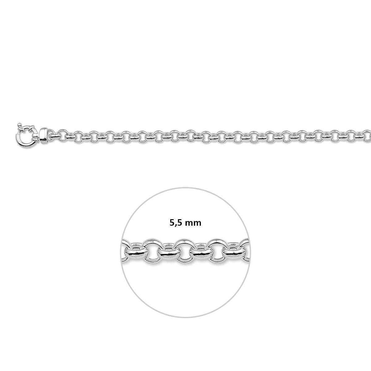Pulsera de plata Jasseron