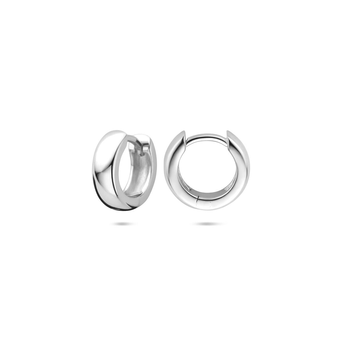 Aros de plata 925 rodiados – elegantes y con estilo