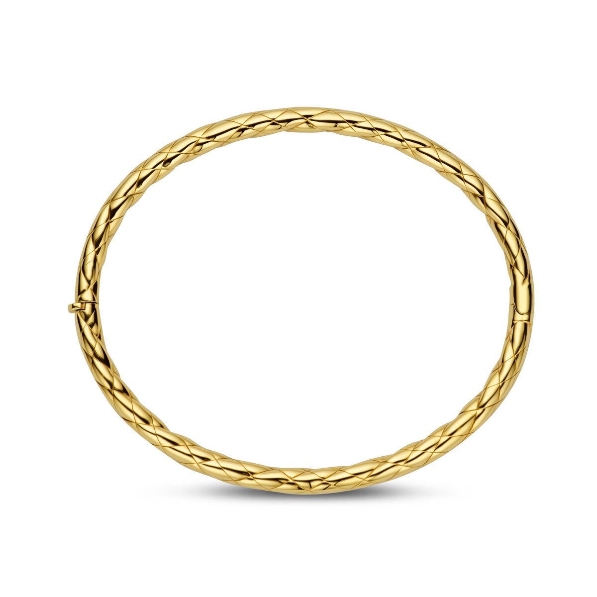 Pulsera de oro de mujer – 14k con cierre de bisagra