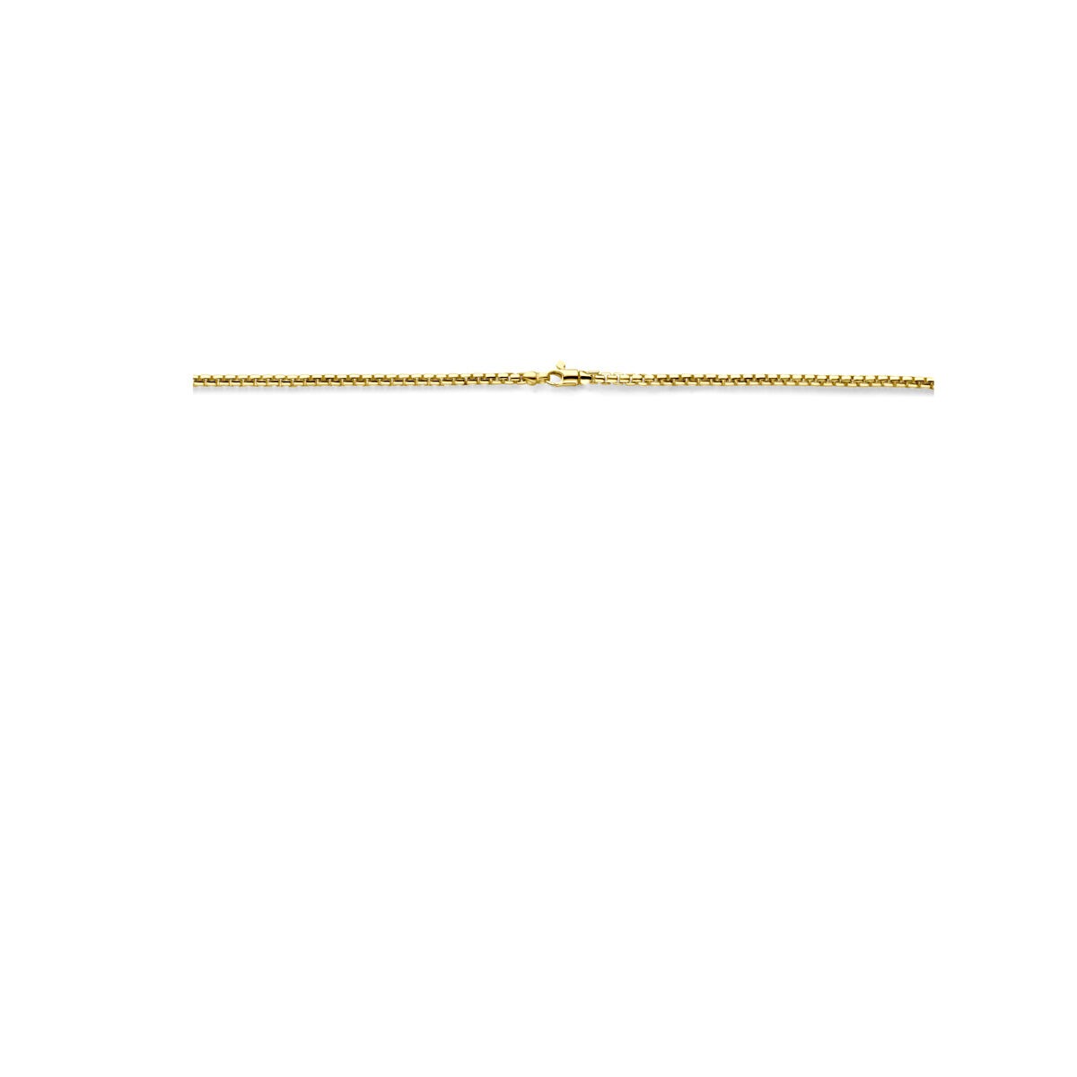 collar chapado en oro amarillo con núcleo de plata – Zilgold