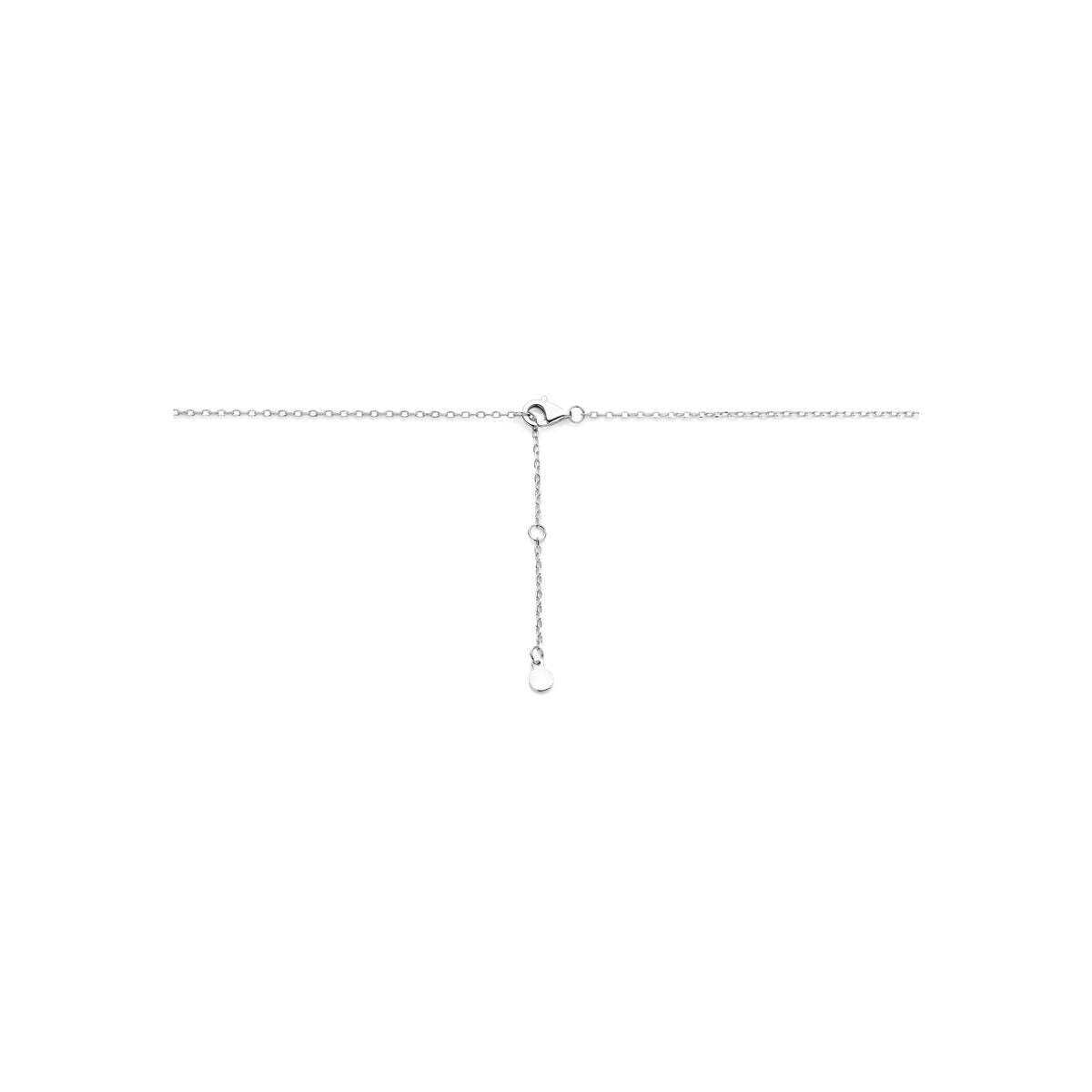 Collar de plata con circonitas – plata 925 rodiada