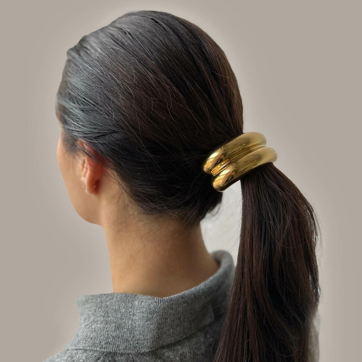 Cuff de pelo de acero con ion plating – 76 mm