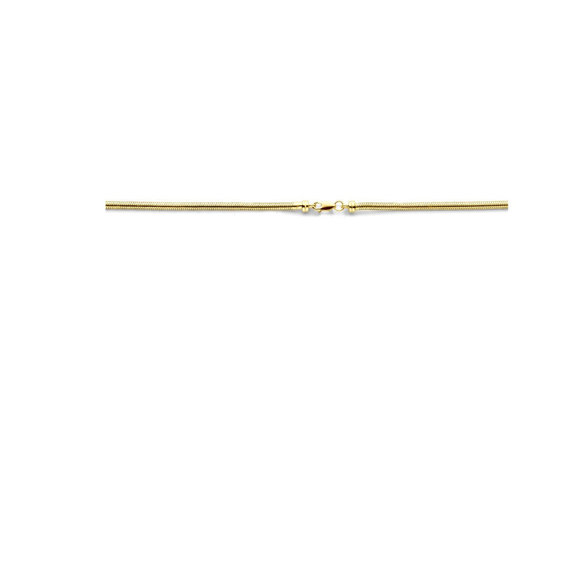 collar de oro amarillo con núcleo de plata – Zilgold