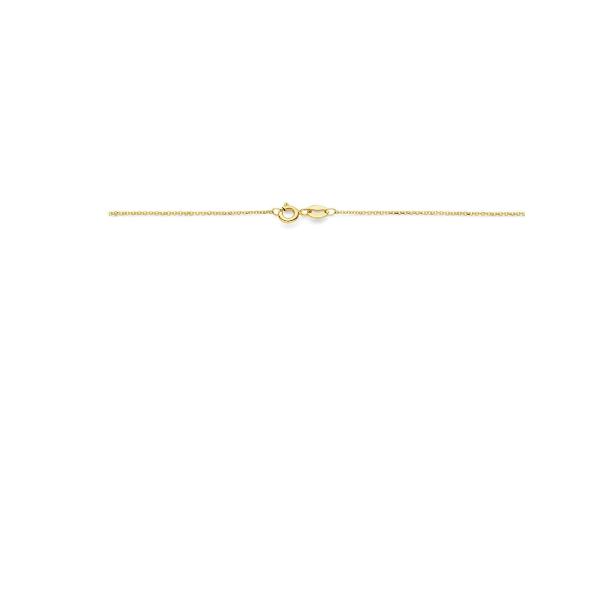 collar chapado en oro amarillo con tubos