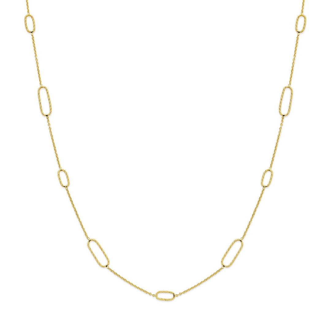 Gouden ketting zonder hanger – 14k geelgoud