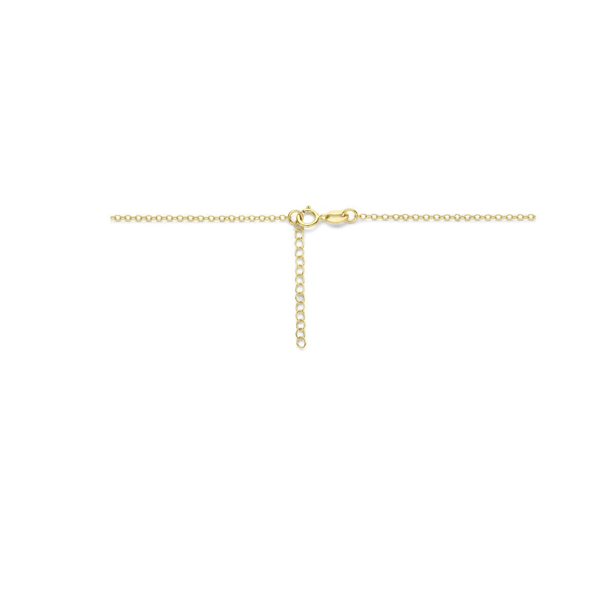 collar de oro amarillo de 14k