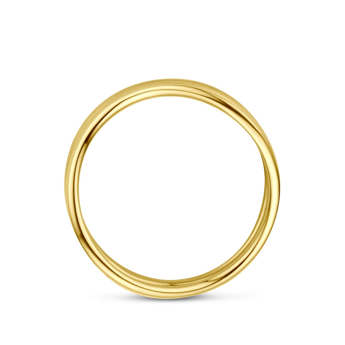 Anillo de oro amarillo 8,5 mm de mujer