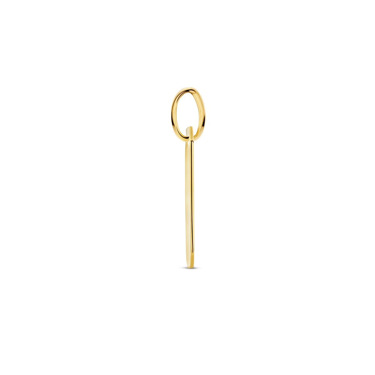 Colgante de oro – colgante grabable de 14k